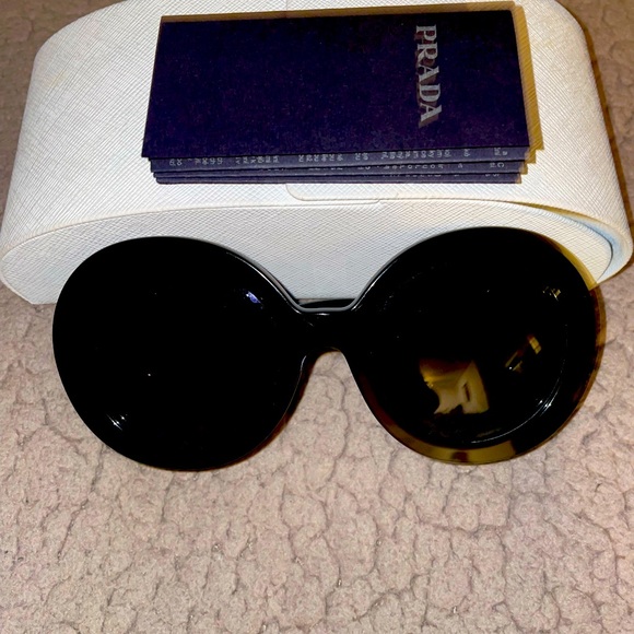 Prada Black Baroque Sunglasses - Picture 1 of 5